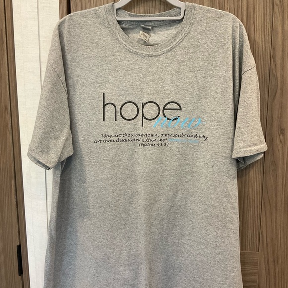 Gildan Other - GILDAN Dry Blend Mens Crew Neck Short Sleeve Gray Tee Size XL